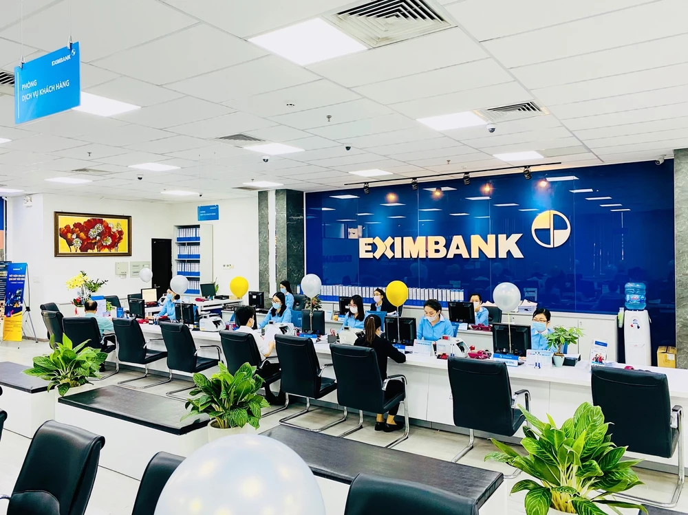 Những nỗ lực để thích nghi trong bối cảnh nền kinh tế nhiều biến động đã giúp Eximbank duy trì được đà tăng trưởng quy mô tốt hơn so với tăng trưởng chung của ngành. (Ảnh: Vietnam+)