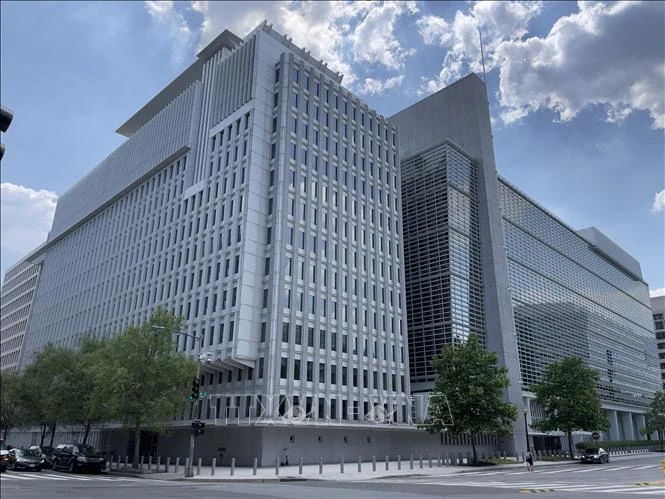 Trụ sở Ngân hàng Thế giới (WB) tại Washington, D.C, Mỹ. (Ảnh: AFP/TTXVN)