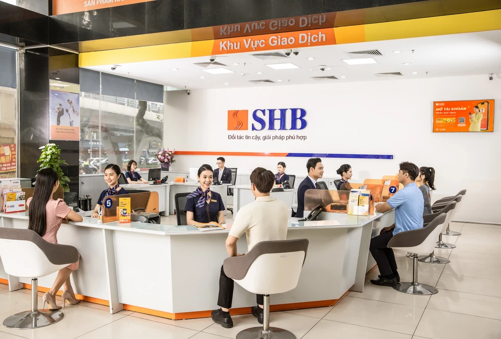 SHB đặt mục tiêu trở thành ngân hàng tốp 1 về hiệu quả. (Ảnh: Vietnam+)