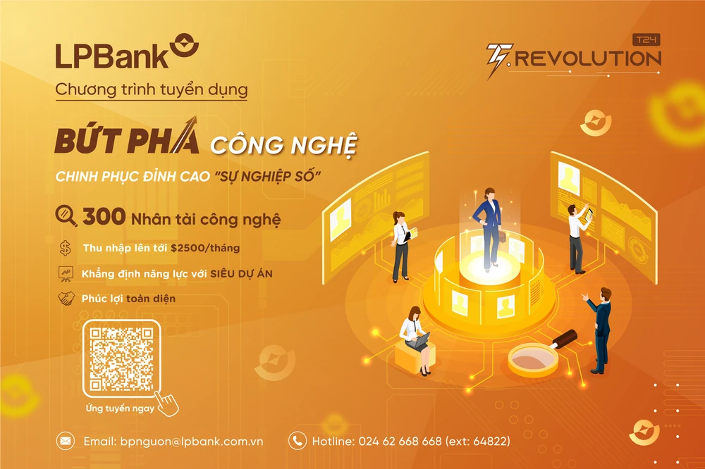 Một ngân hàng trả lương tới 2.500 USD/tháng để chiêu mộ nhân tài công nghệ- Ảnh 2.