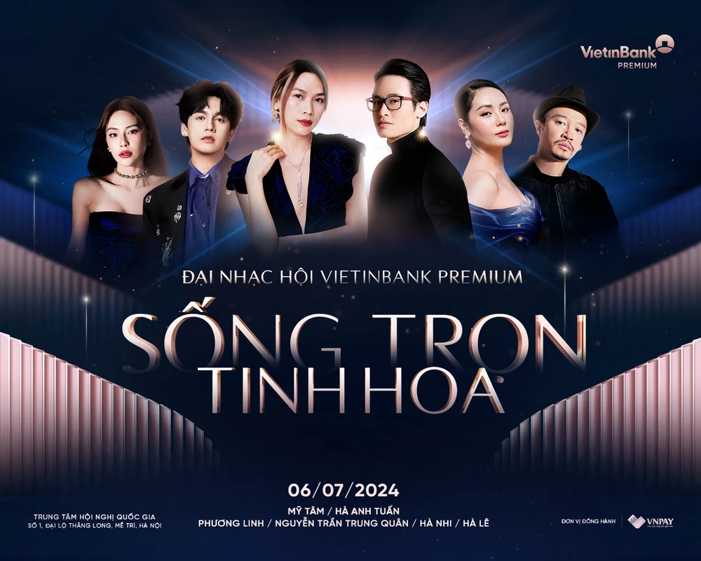 VietinBank Premium tri ân khách hàng bằng sự kiện âm nhạc tại Hà Nội. (Ảnh: Vietnam+)