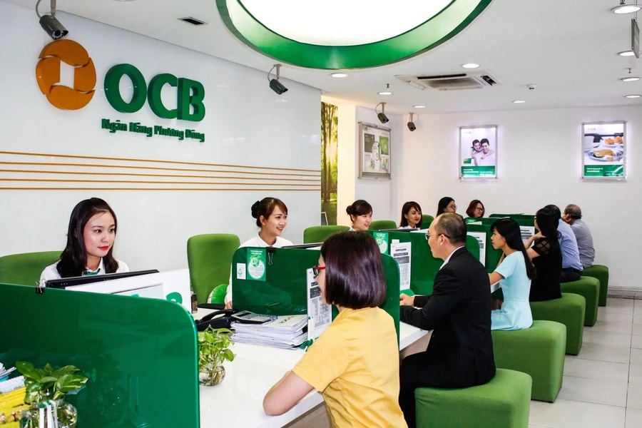 OCB đạt 2.113 tỷ đồng lợi nhuận trước thuế trong 6 tháng đầu năm. (Ảnh: Vietnam+)