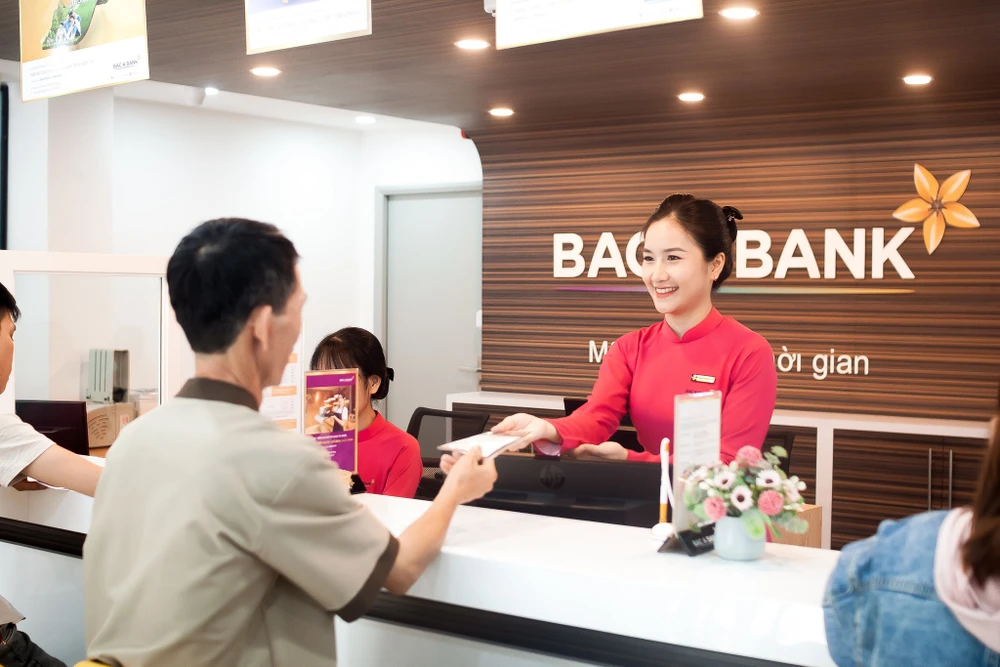 BAC A BANK tung ngàn ưu đãi mừng sinh nhật 30 năm thành lập. (Ảnh: Vietnam+)