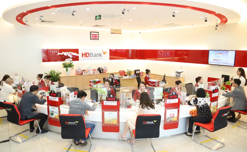 HDBank báo lãi 12.650 tỷ đồng, tăng 46,6% và chia cổ tức 20%. (Ảnh: Vietnam+)