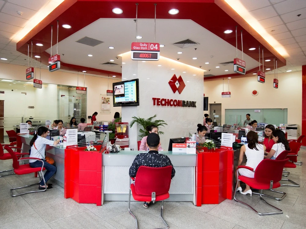 Techcombank là ngân hàng tư nhân đầu tiên công bố Khung Trái phiếu Xanh. (Ảnh: Vietnam+)