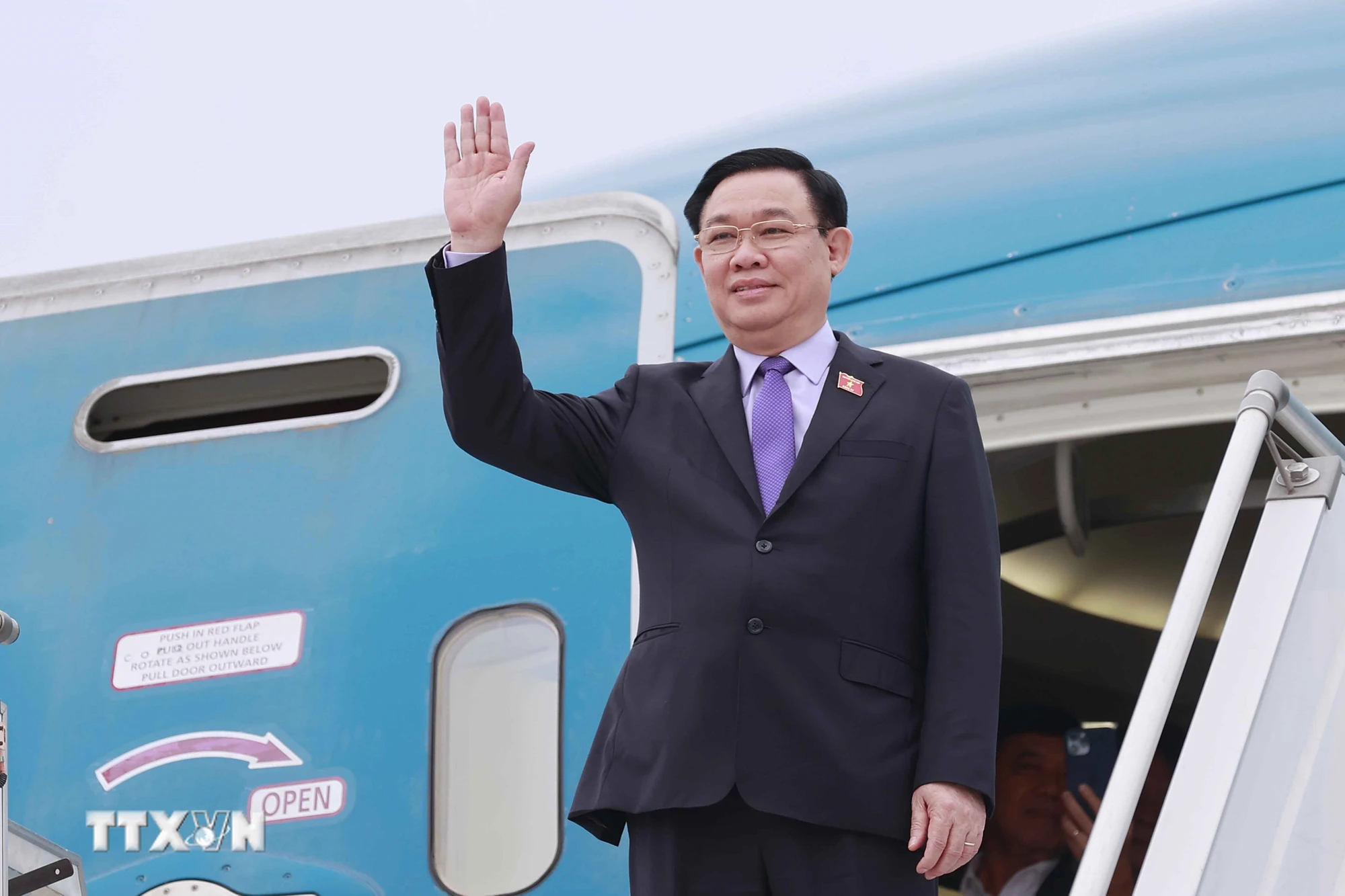 Chủ tịch Quốc hội Vương Đình Huệ thăm chính thức nước Cộng hòa Nhân dân Trung Hoa từ ngày 7/4 đến 12/4. (Ảnh: Doãn Tấn/TTXVN)