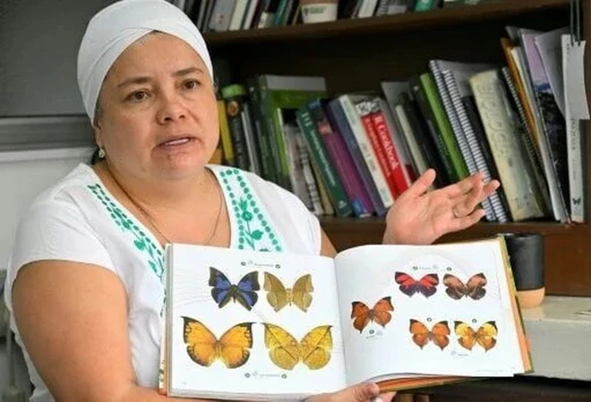 Nhà sinh vật học Maria Fernanda Checa. Nguồn: kulr8