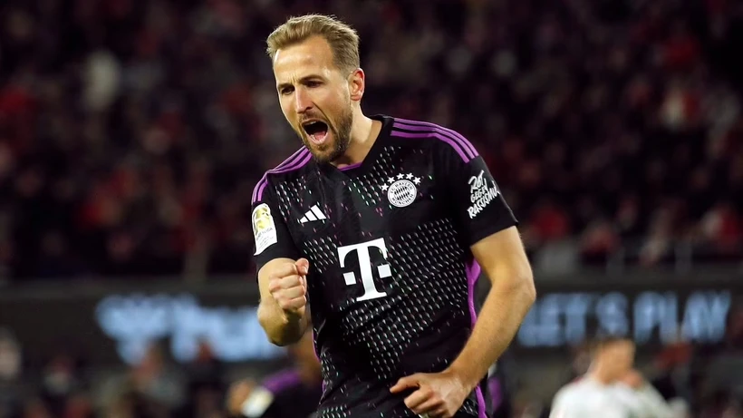 Harry Kane lập một lúc hai kỷ lục ở Bundesliga. (Nguồn: Getty Images)