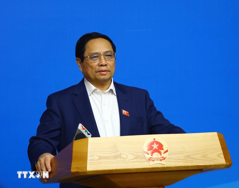 Thủ tướng Phạm Minh Chính. (Ảnh: Lâm Khánh/TTXVN)