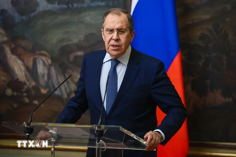 Ngoại trưởng Sergei Lavrov. (Ảnh: AFP/TTXVN)
