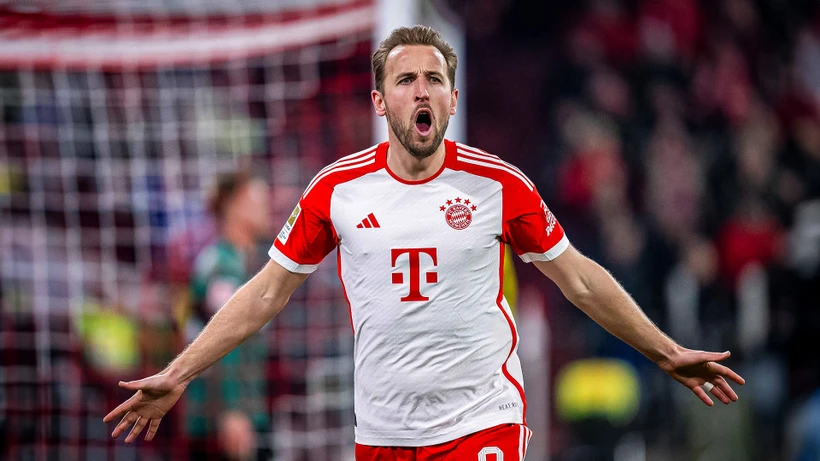 Harry Kane lại lập nên kỷ lục mới tại Bundesliga. (Nguồn: FcBayern)