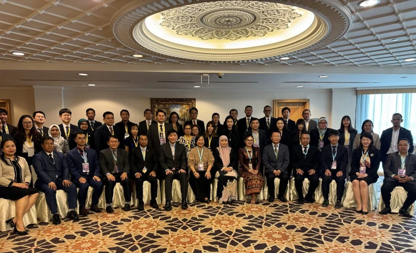 Các đại biểu tham gia Hội nghị chụp ảnh chung. (Nguồn: ASEAN)