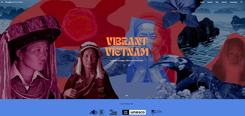 La plataforma en línea Google Arts & Culture acaba de lanzar oficialmente una exposición especial para Vietnam llamada “Vietnam vibrante”. (Foto: Comité Organizador)