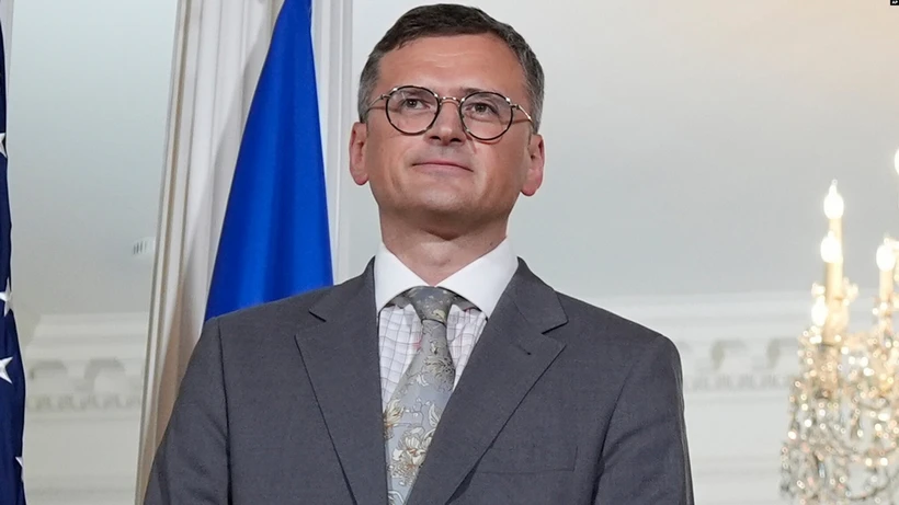 Ngoại trưởng Ukraine Dmitry Kuleba. (Ảnh: AP)