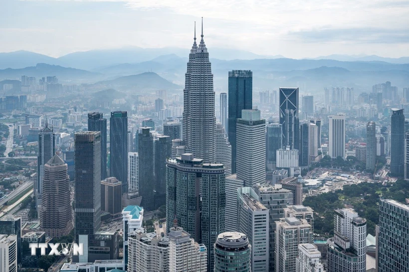 Quang cảnh thủ đô Kuala Lumpur của Malaysia. (Ảnh: AFP/TTXVN)