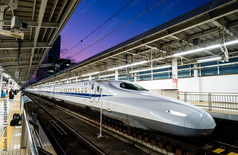 Hệ thống tàu cao tốc Shinkansen. (Nguồn: Kyodo)