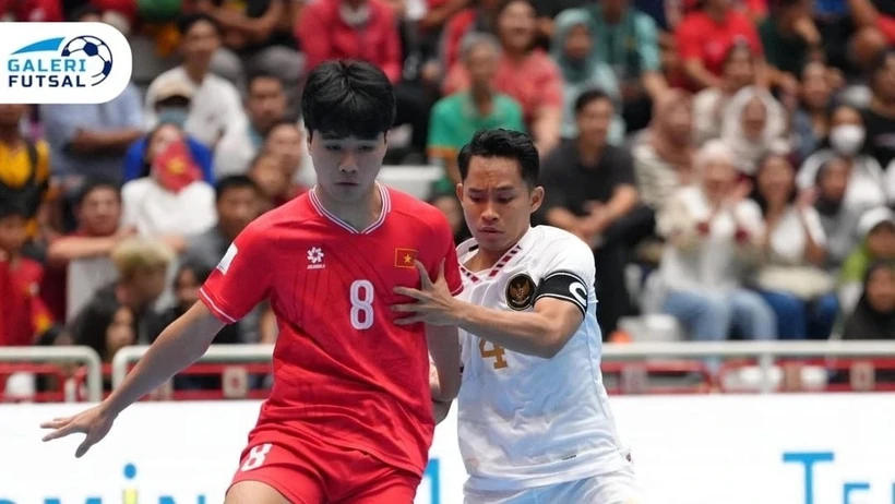 Futsal Việt Nam thua Indonesia ở chung kết. (Nguồn: Galeri Futsal)