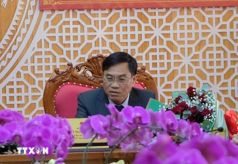 Ông Võ Ngọc Hiệp, Phó Chủ tịch Ủy ban Nhân dân tỉnh Lâm Đồng. (Ảnh: Nguyễn Dũng/TTXVN)
