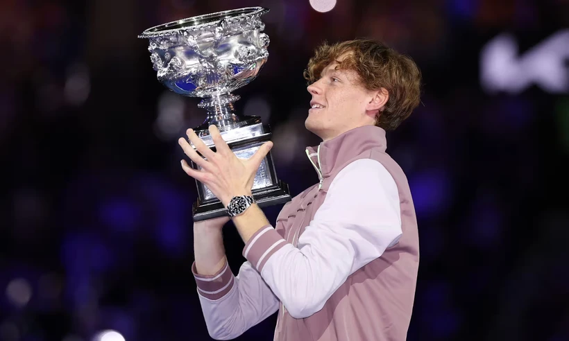 Sinner trở thành nhà vô địch Australian Open 2024. (Nguồn: AFP/Getty Images)