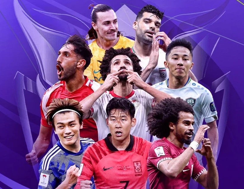 8 cái tên góp mặt ở tứ kết Asian Cup 2023 đã lộ diện. (Nguồn: AFC)