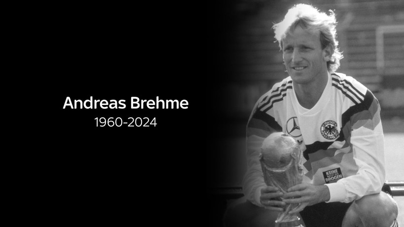 Huyền thoại bóng đá Đức Andreas Brehme đột ngột qua đời 