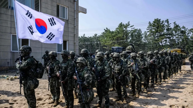 Lực lượng binh sỹ Hàn Quốc. (Nguồn: AFP/Getty Images)