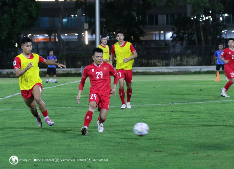 Đội tuyển Việt Nam sẽ tập luyện trên sân tập thuộc Khu phức hợp thể thao Gelora Bung Karno. (Nguồn: VFF)