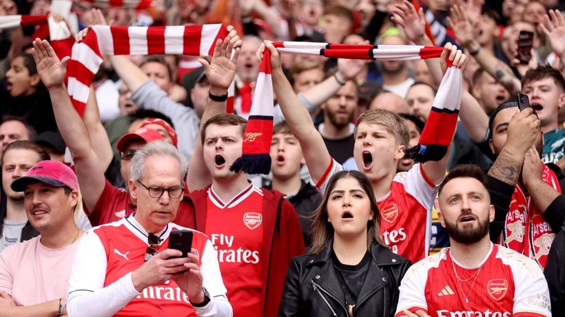 Arsenal fans will be banned from the stadium indefinitely if they sell tickets to Bayern fans. (Source: Getty Images)