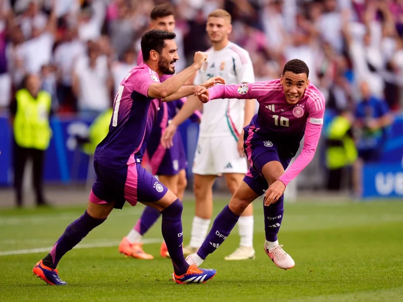 Jamal Musiala and Ilkay Gündogan both brought victory to the German team. (Source: PA)