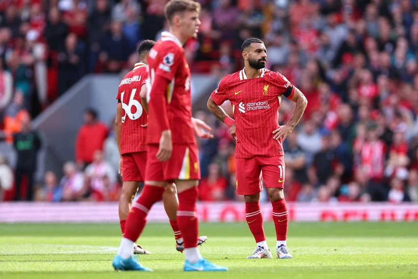 Liverpool nhận trái đắng ngay trên sân nhà Anfield. (Nguồn: Getty Images)