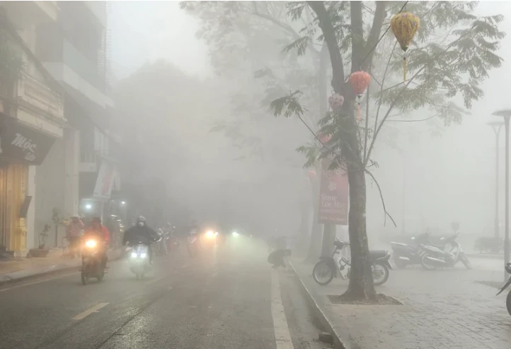 Trong khoảng thời gian từ nay đến ngày 10/3/2023, miền Bắc có thể xuất hiện sương mù. (Ảnh: PV/Vietnam+)