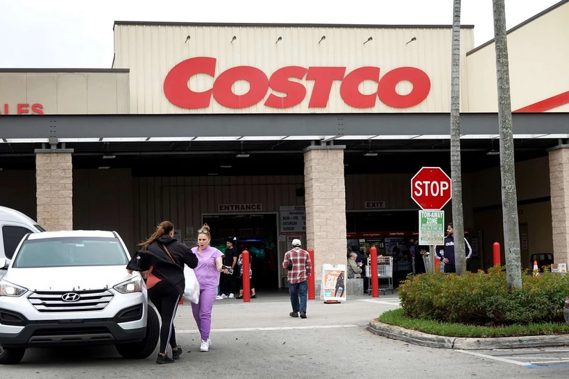 Doanh thu từ việc bán vàng miếng của Costco tại Mỹ đạt tới 200 triệu USD mỗi tháng. (Ảnh: Money)