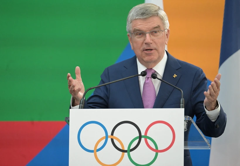 Chủ tịch IOC Thomas Bach. (Ảnh: AFP/TTXVN)