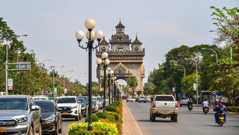 Vẻ đẹp của thủ đô Vientiane, Lào. (Nguồn: GBest)