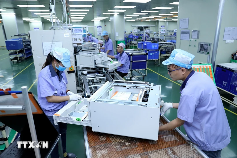 【写真】ベトナムはアジアの中で成長率が6番目である。（ベトナム通信社）