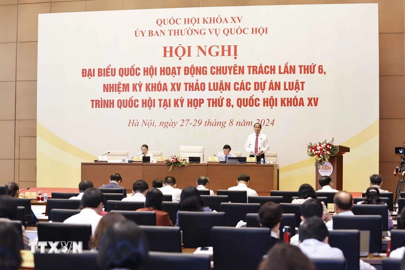 Quang cảnh phiên họp. (Ảnh: Doãn Tấn/TTXVN)