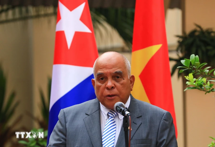 Đại sứ Cuba tại Việt Nam Orlando Nicolás Hernández Guillén. (Ảnh: Hoàng Hiếu/TTXVN)