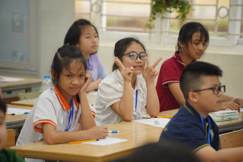 Việc có thêm vị trí nhân viên tư vấn học sinh nhằm hỗ trợ học sinh, nhà trường các vấn đề liên quan đến sức khoẻ tâm thần của người học. (Ảnh minh họa: PV/Vietnam+)