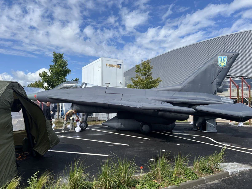 Máy bay F-16 của Ukraine.